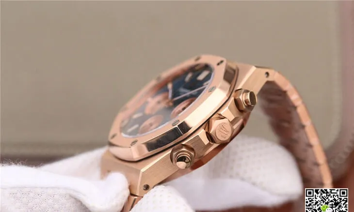 Audemars Piguet Royal Oak Chronograph 26331OR.OO.1220OR.01 OM Factory 1:1 Best Edition Replica Watch Blue Dial